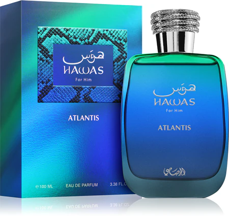 HAWAS ATLANTIS perfume árabe