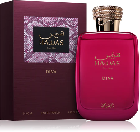 HAWAS FOR HER DIVA perfume árabe